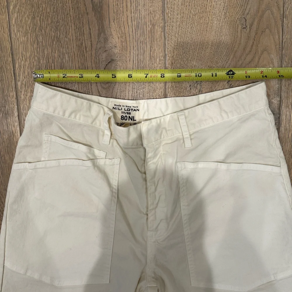 Nili Lotan Off-White Trousers - Picture 3 of 8